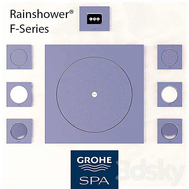 Grohe Rainshower F-Series 3D Model