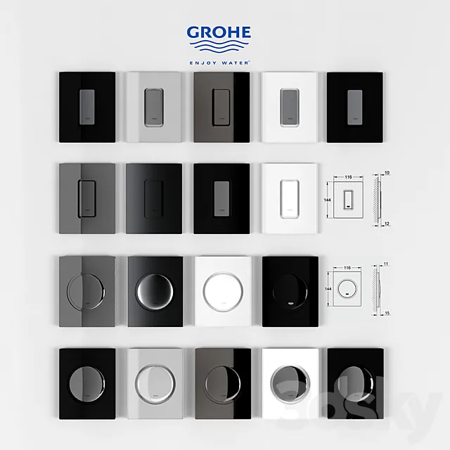 Grohe_Nova Skate_Nova Cosmopolitan 3D Model