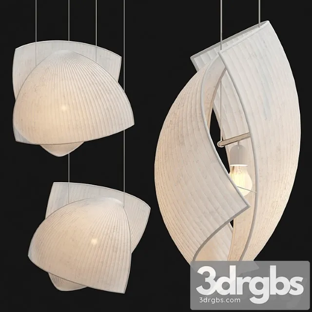 Grok voiles pendant lights