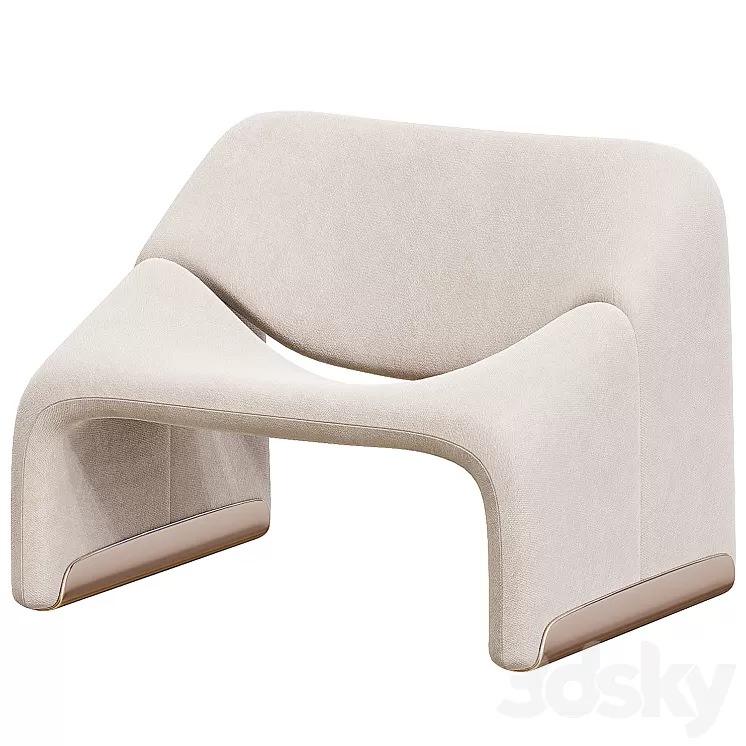 Groovy Lounge Chair for Artifort 3D Model