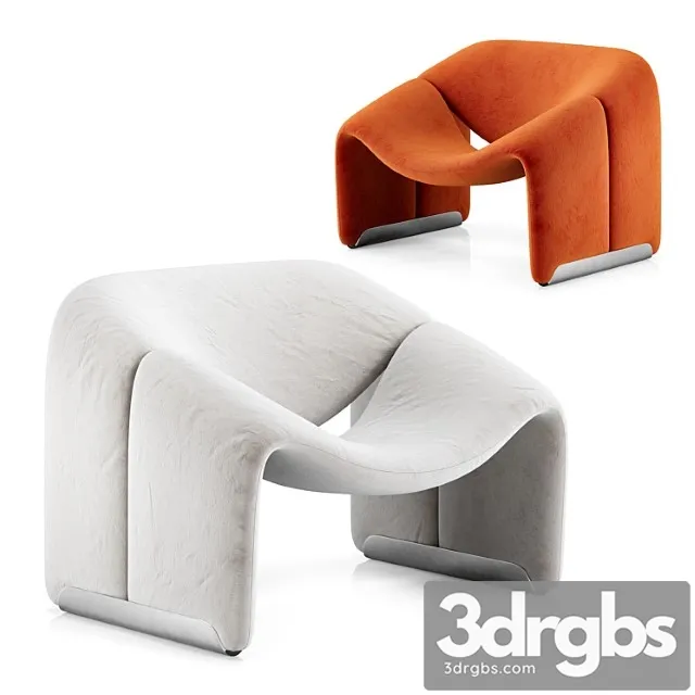 Groovy lounge chair pierre paulin