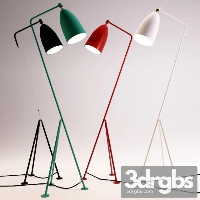 Grossman Grashoppa Floor Lamp 3D Model Free