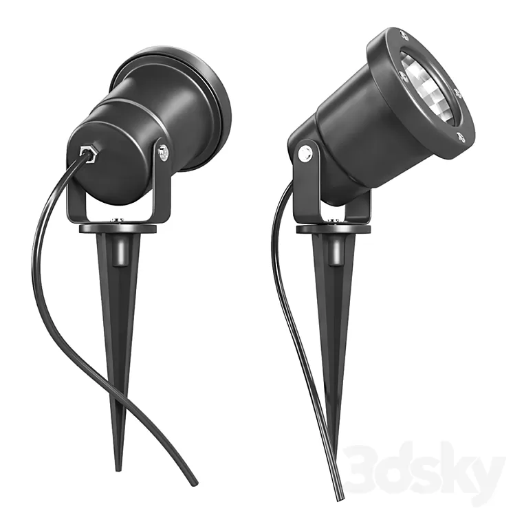 Ground lamp 3D Model