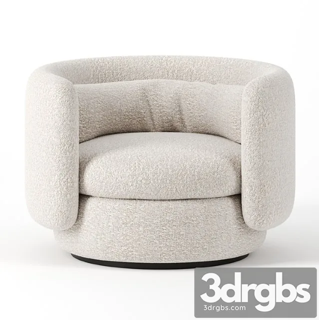 Group Armchair By Philippe Malouin For Scp 2 3D Model Free