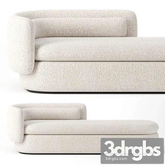 Group Chaise Lounge by Philippe Malouin for SCP 3D Model Free