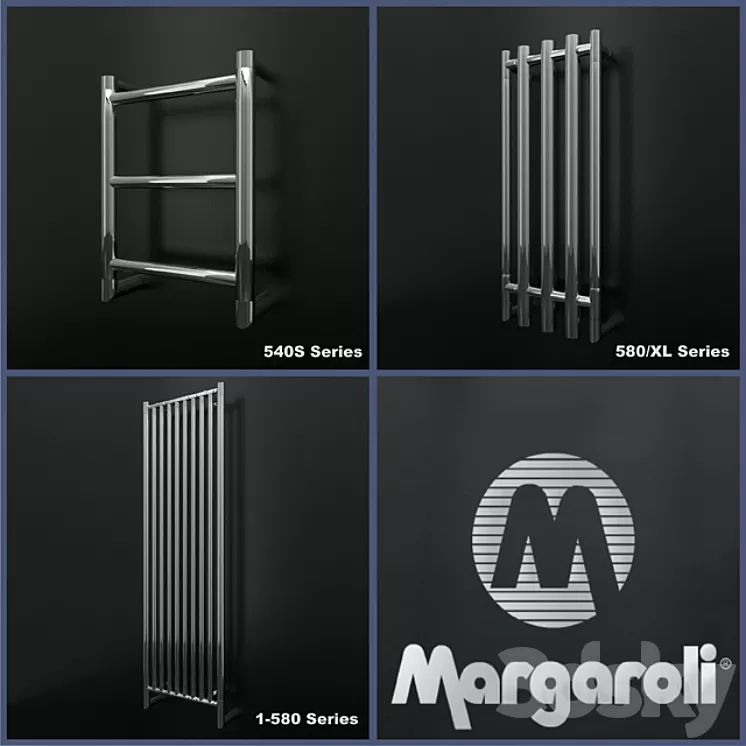 Group towel "Margaroli" 3D Model
