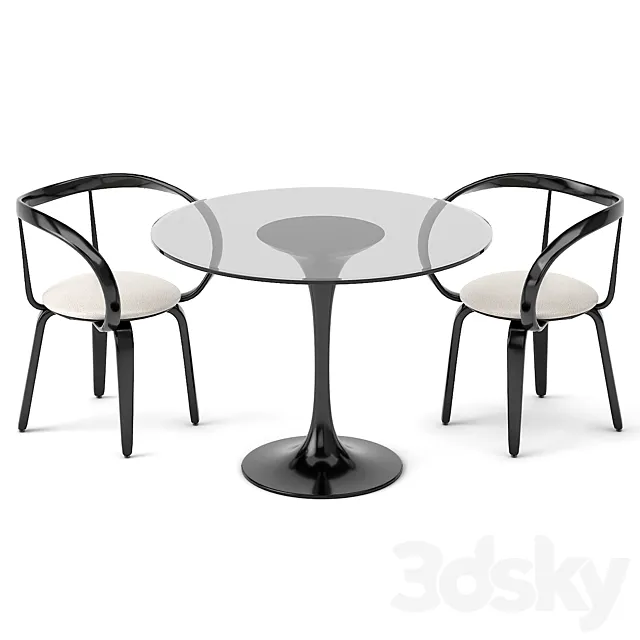group with chairs apriori L (round table) OM Free Download
