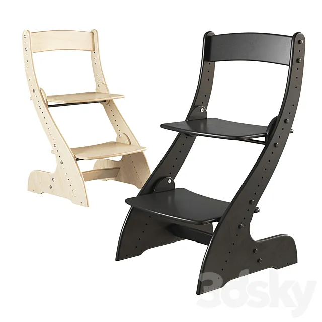 Growing chair Pavlin Kuzya 3D Model