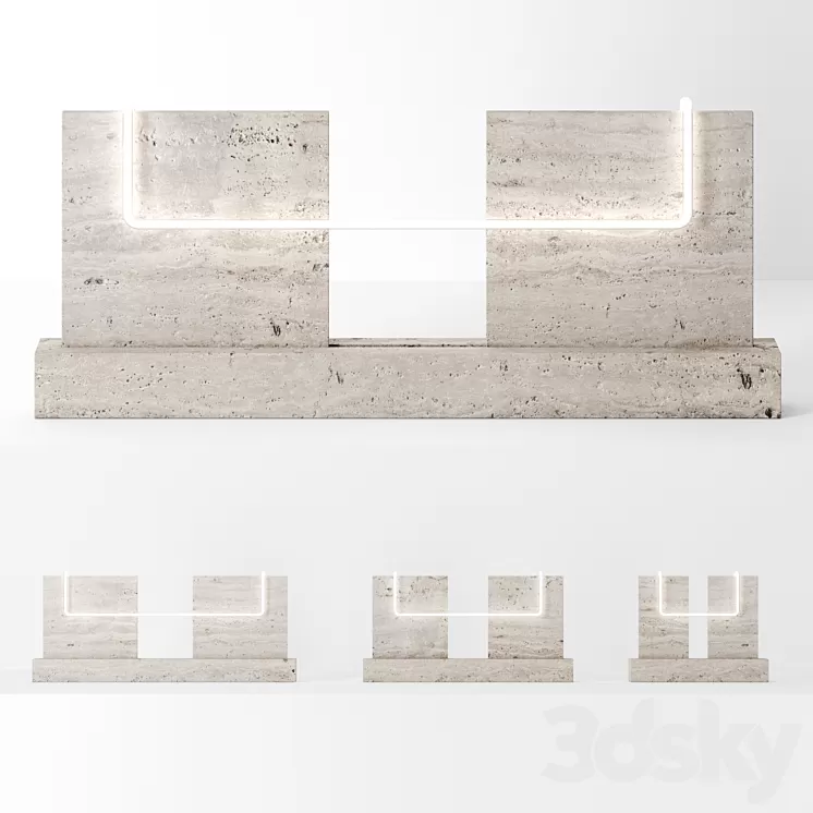 GROWING TABLE LIGHT by Hagit Pincovici 3D Model