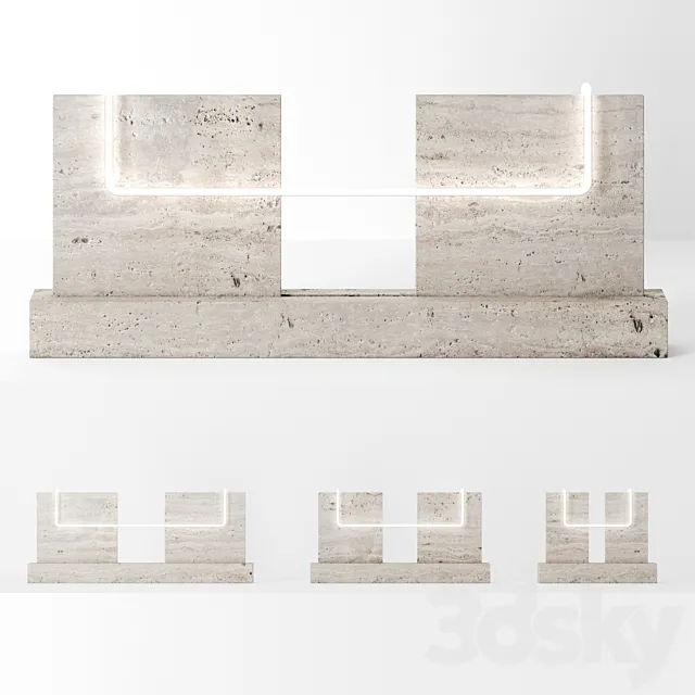 GROWING TABLE LIGHT by Hagit Pincovici 3DModel