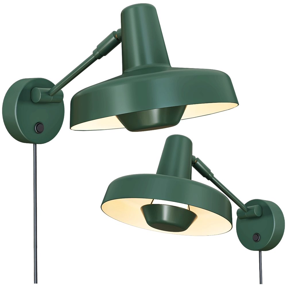 Grupa - Wall light Arigato extra short 3D Model