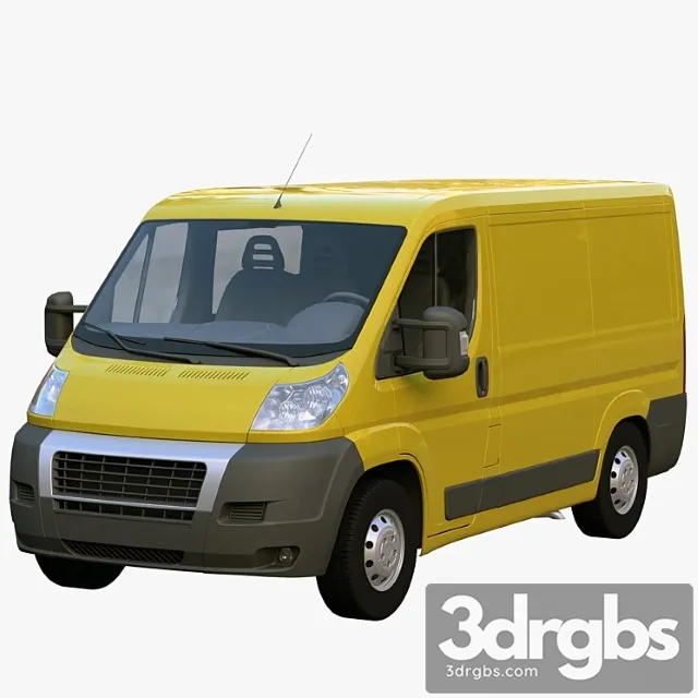 Gruzovoi Avtomobil L1h1 Furgon 3D Model Free