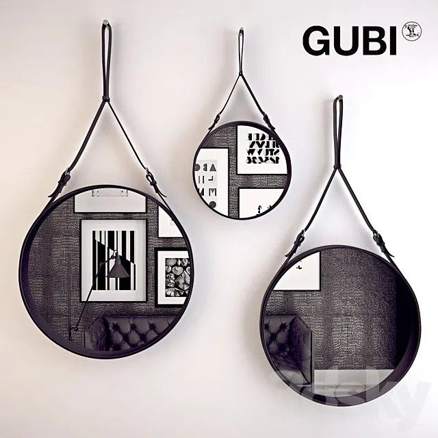 Gubi Adnet Mirror 3DModel