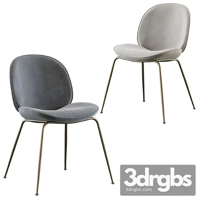 Gubi Beetle Chair 2 3D Model Free