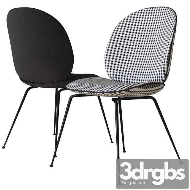 Gubi Beetle Dining Chair 3D Model Free
