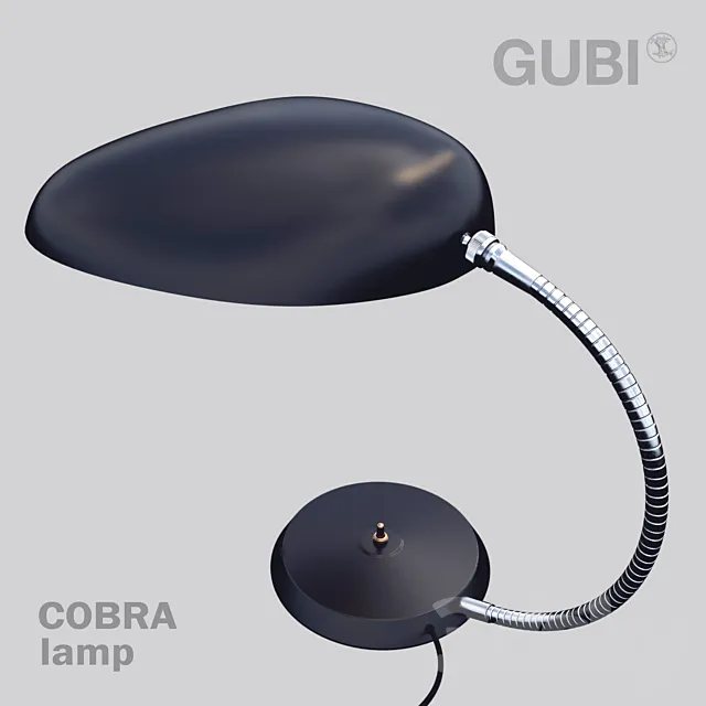Gubi cobra table lamp 3DModel