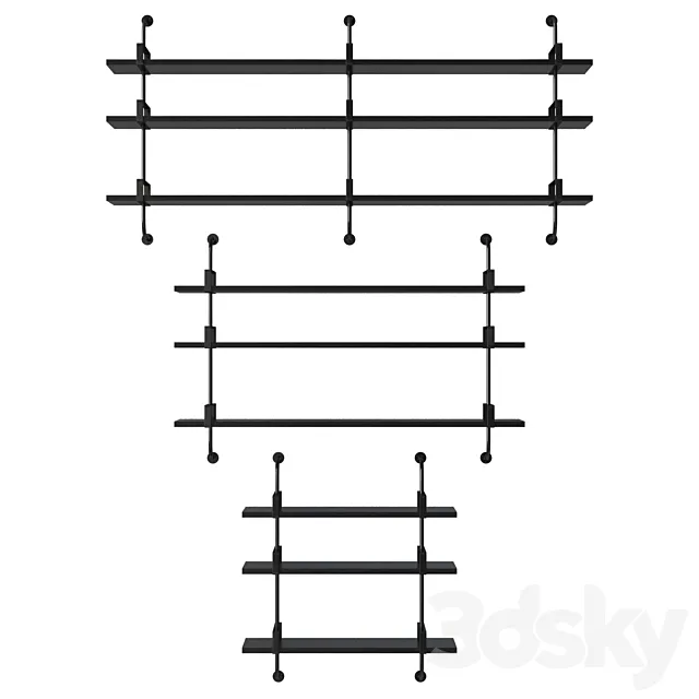 Gubi demon shelf 3D Model