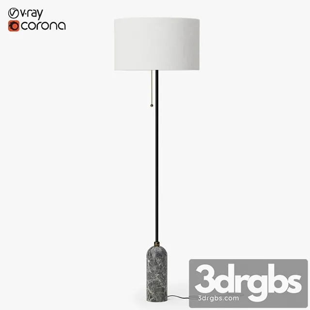 Gubi Gravity Floor Lamp 3D Model Free