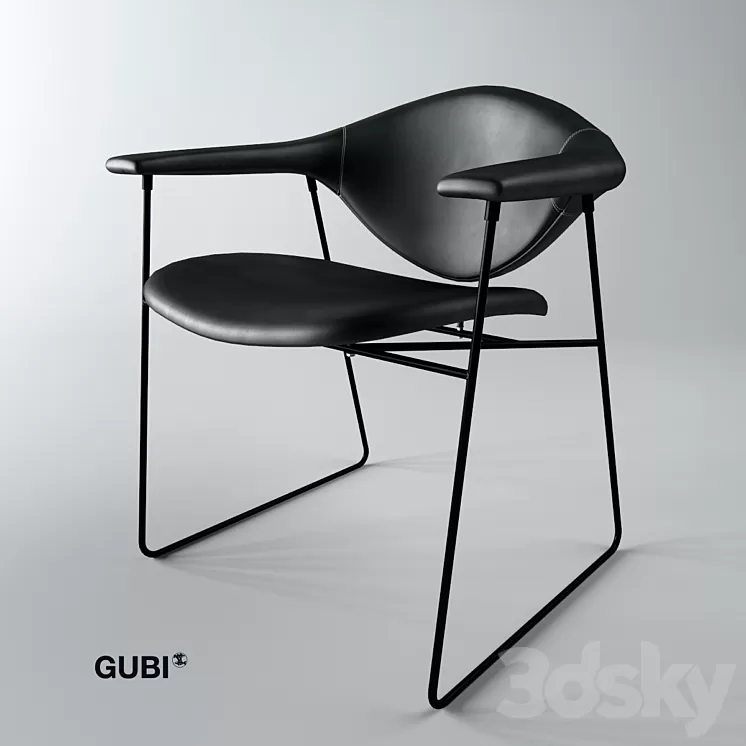 GUBI Masculo Chair 3D Model