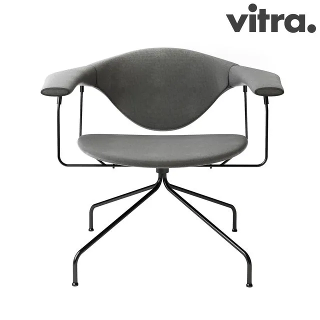 Gubi Masculo Swivel Lounge 3D Model