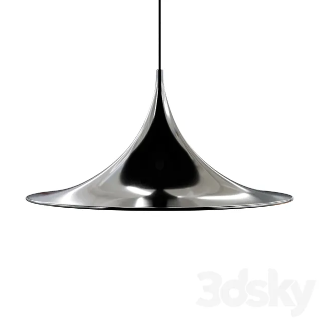 Gubi Semi Pendant Light 3D Model