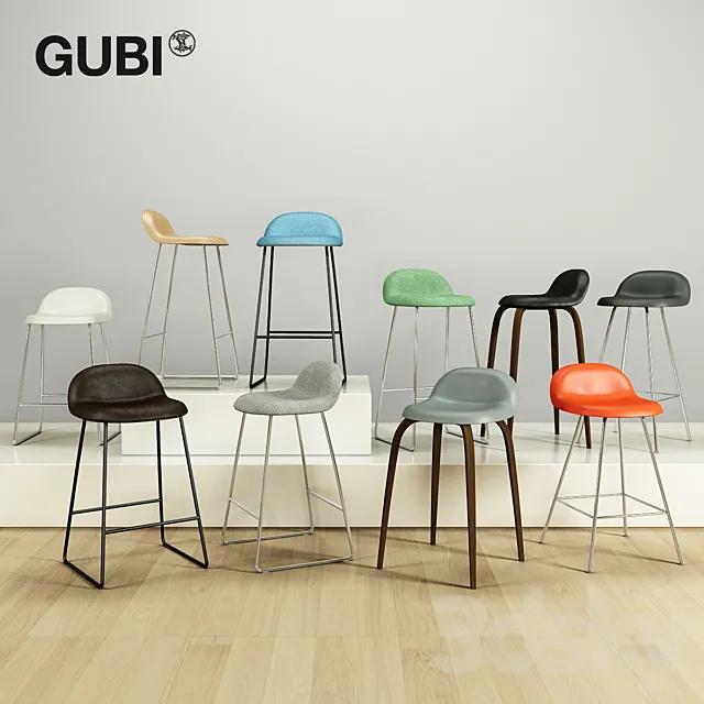 GUBI STOOL COLLECTION Free Download