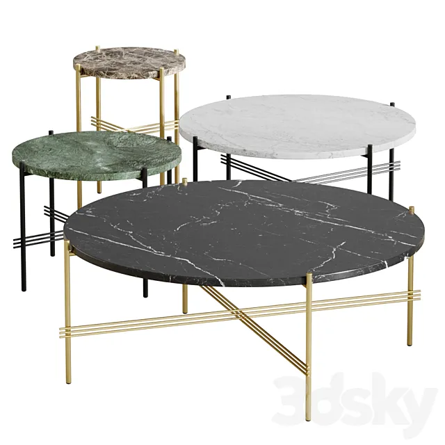 GUBI TS Coffee Table 3DModel