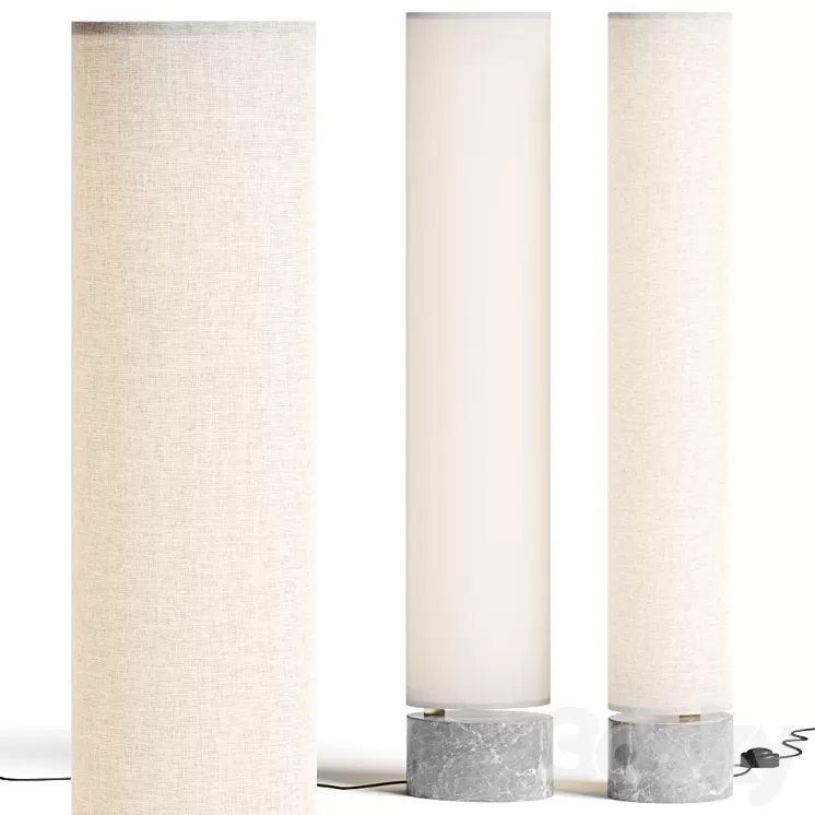 Gubi Unbound Floor Lamp 3D Model