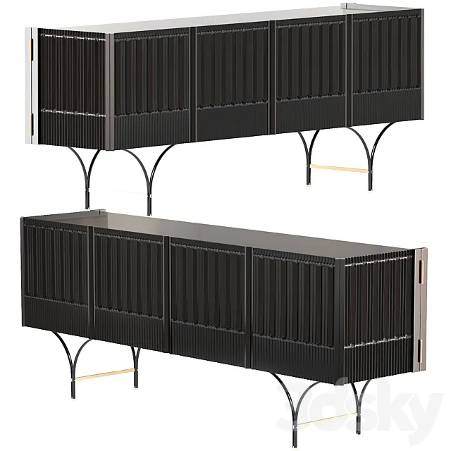 Guell Baxter Mobile Bar 3DModel