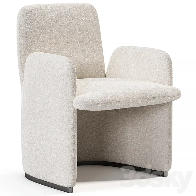 GUEST Chair By Poliform 3D Model