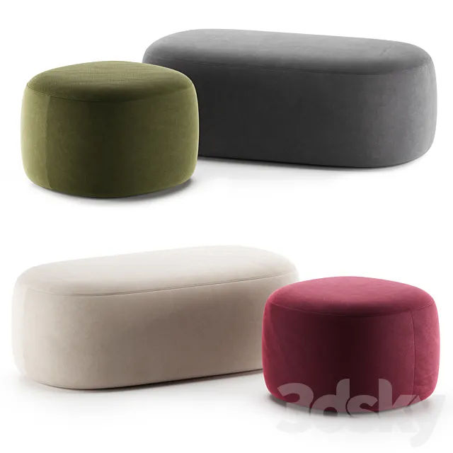 GUEST | Pouf By Liu Jo Living Collection 3D Model