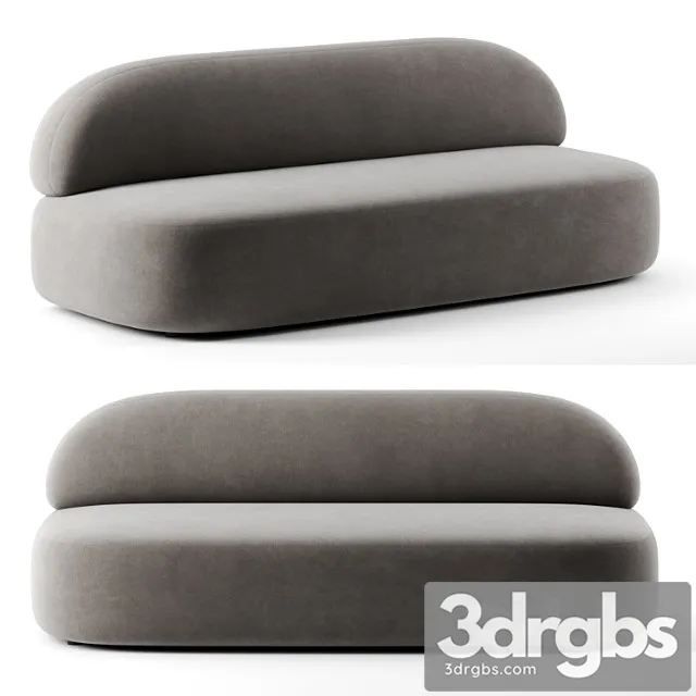 Guest sofa by La Cividina 3D Model Free