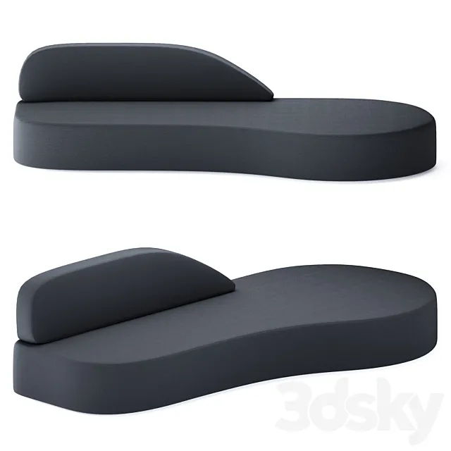 Guest sofa by La Cividina 3DModel