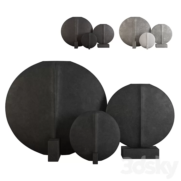 Guggenheim vases 3D Model Free