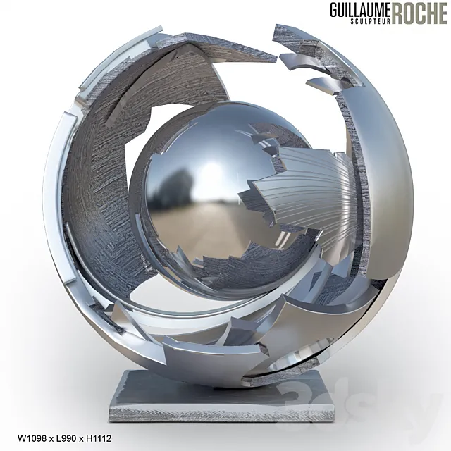 Guillaume Roche Sculpture 3D Model
