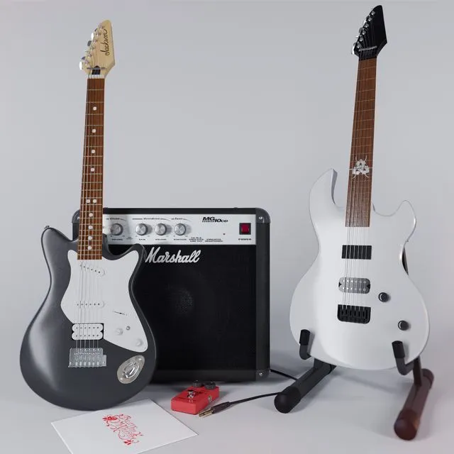 Guitar_pro Jackson 3D Model