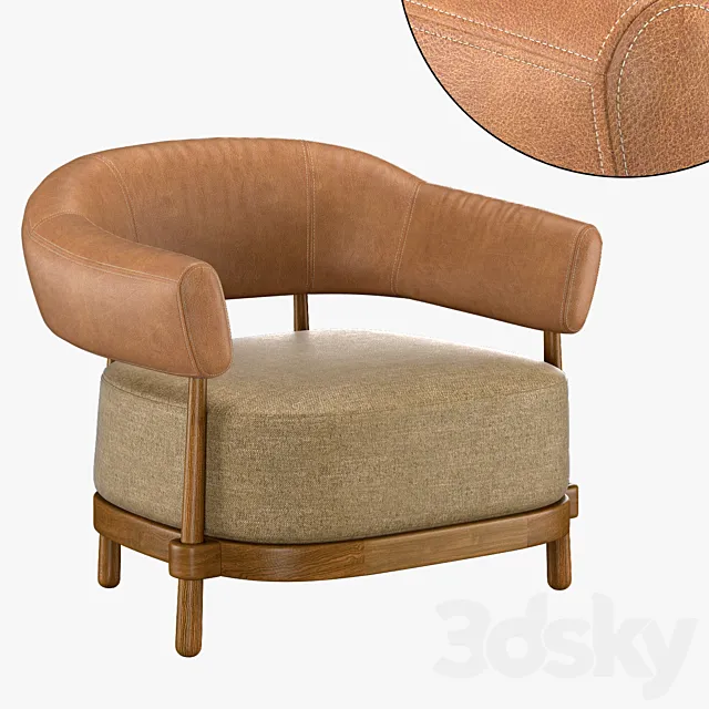 GUM armchair 3D Model