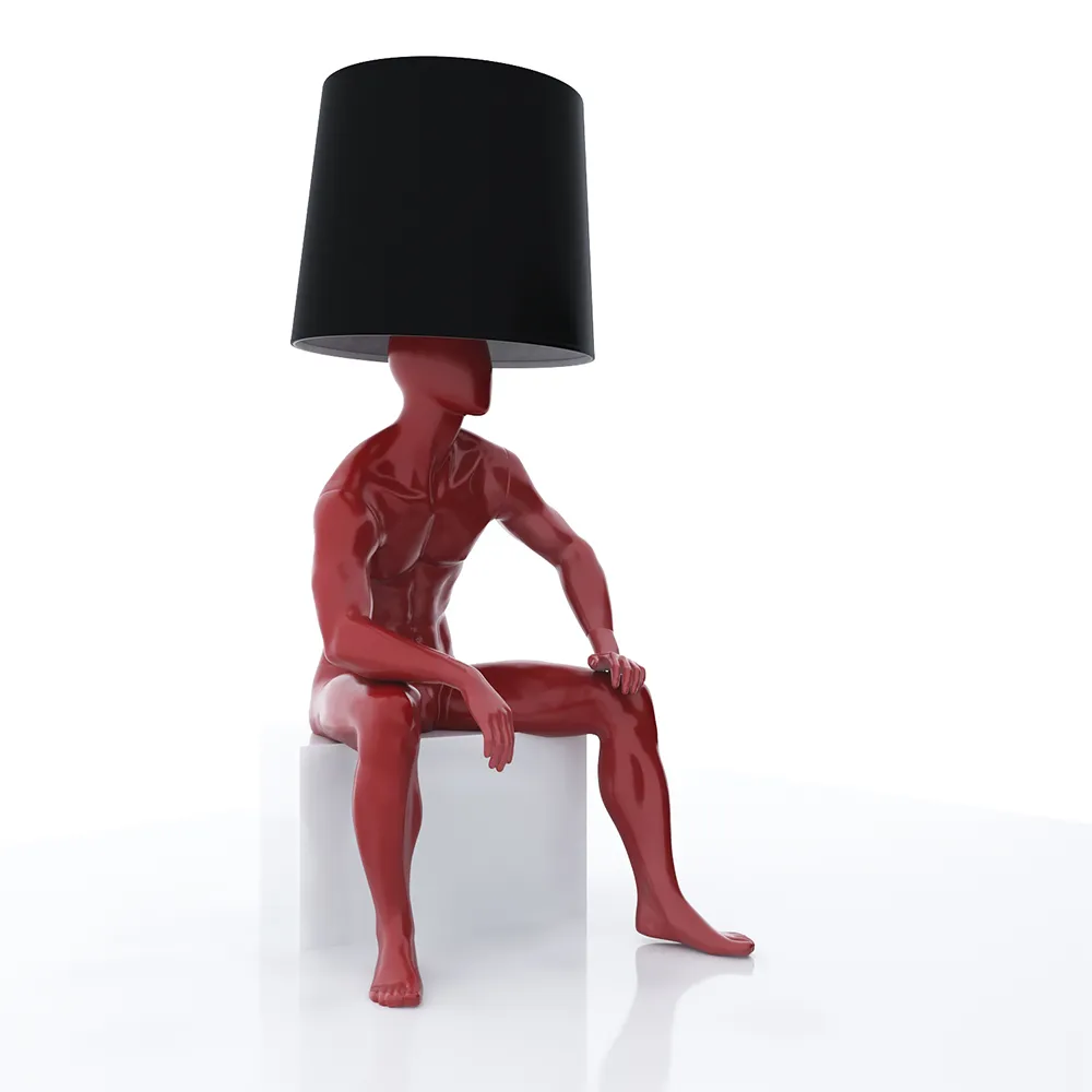 Gustavson - Mannequin-Floor lamp Bosse 3D Model