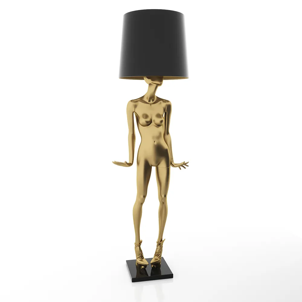 Gustavson - Mannequin-Floor lamp Frederika 3D Model