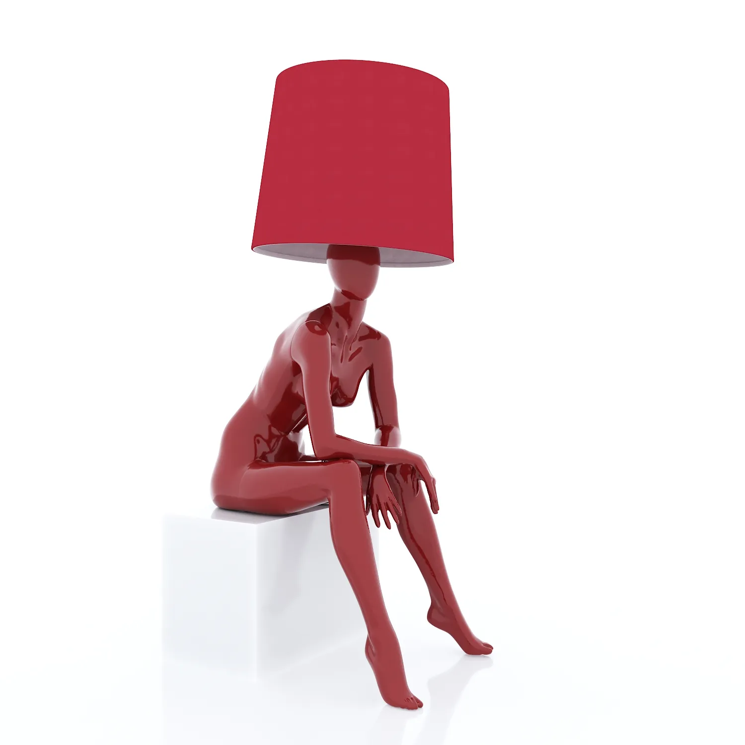 Gustavson - Mannequin-Floor lamp Oda 3D Model