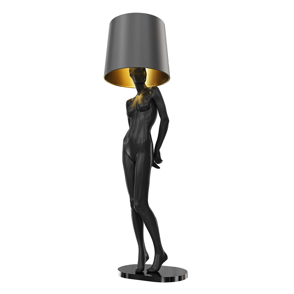 Gustavson - Mannequin-Floor lamp Rebekka 3D Model