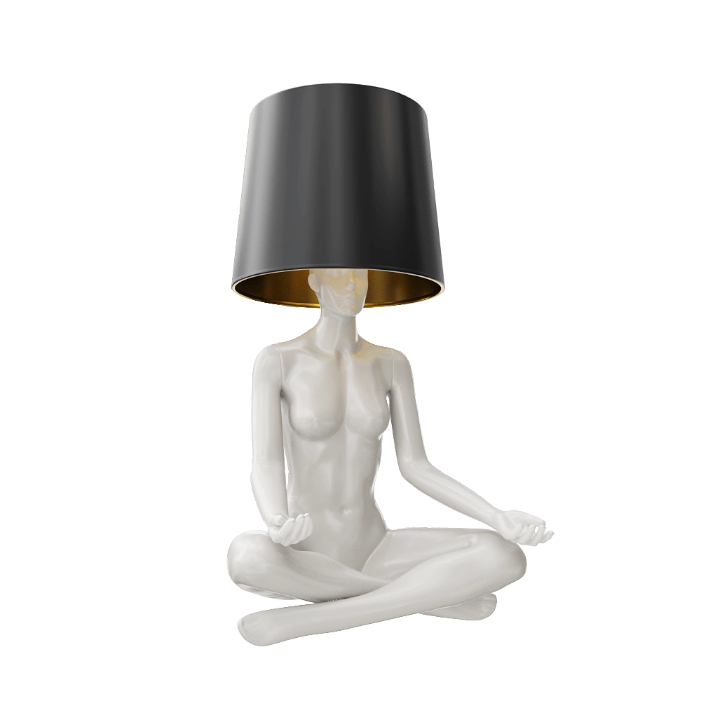 Gustavson - Mannequin-Floor lamp Yoga 3D Model