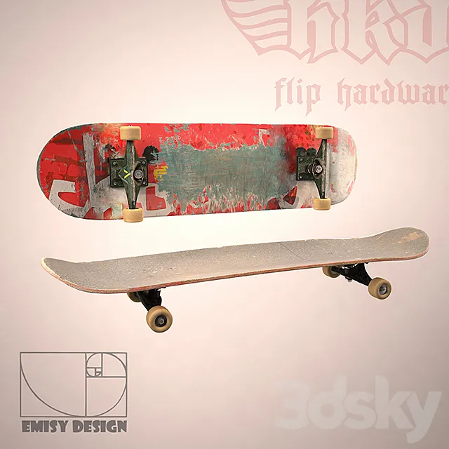Gws Board and Duane 3DModel