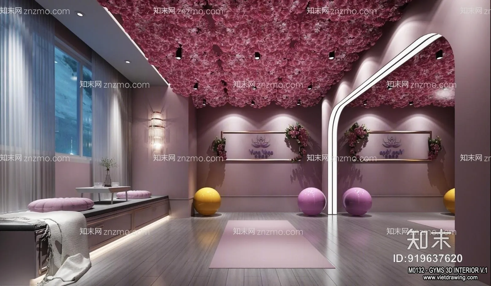 GYM - 3D Interior Scene - 3D Models - 005