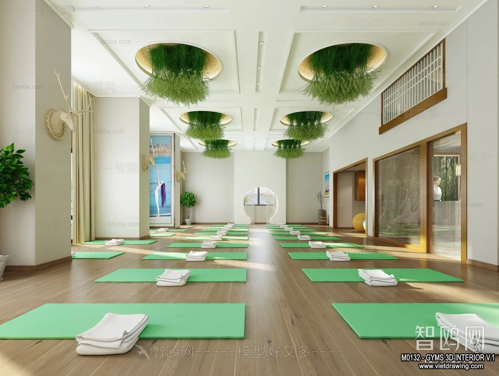 GYM - 3D Interior Scene - 3D Models - 020