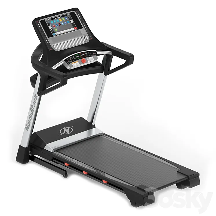 Gym-Equipment-Treadmill-NordicTrack 3D Model Free