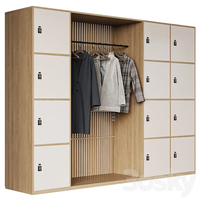 Gym Locker \\ Lockers in the locker room 3 Free Download