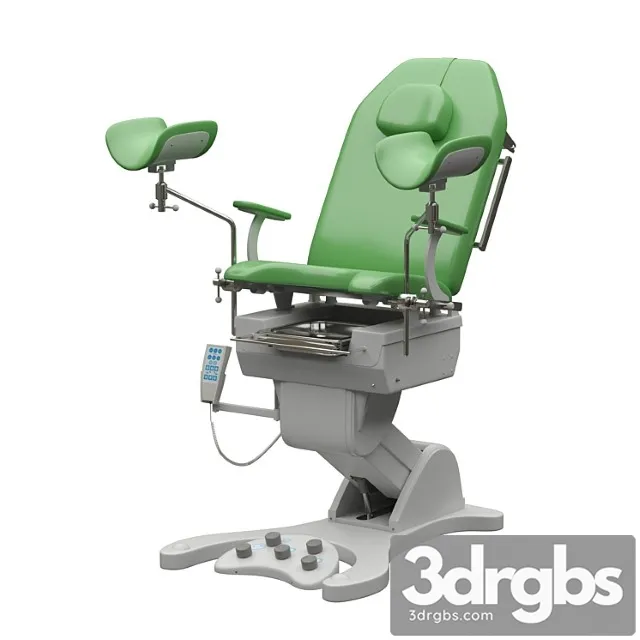 Gynecological chair clear 3D Model Free