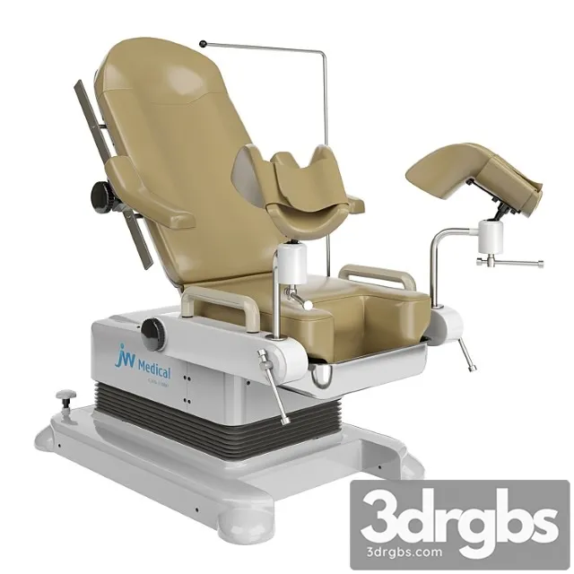 Gynecological chair jw medical e-1000 3D Model Free