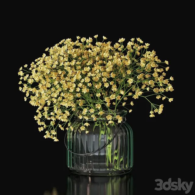 Gypsophila 03 3D Model